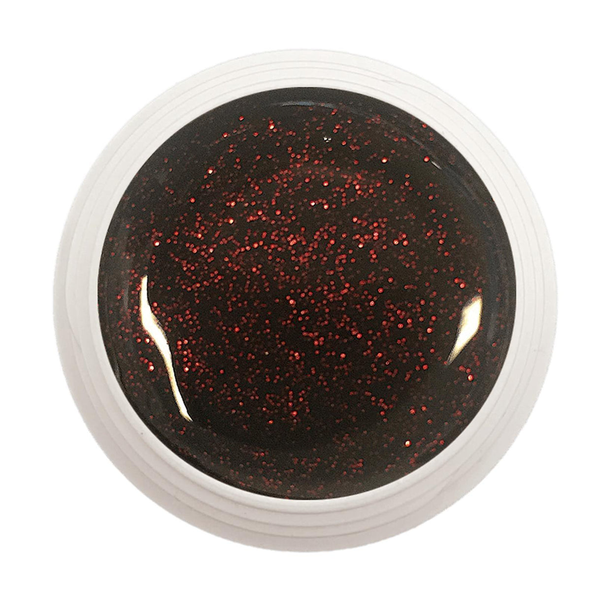 #728 Premium-GLITTER Color Gel 5ml Rot - MSE - The Beauty Company