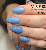 #799 Premium-EFFEKT Color Gel 5ml Blau - MSE - The Beauty Company