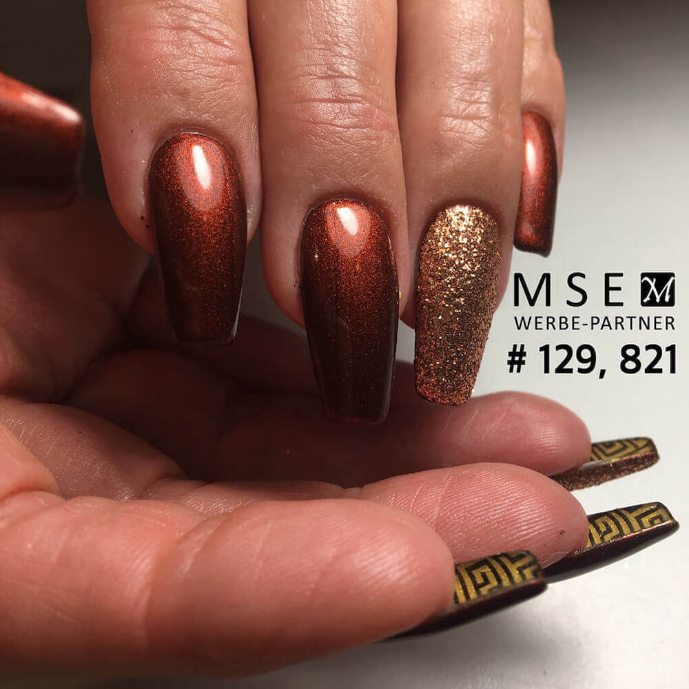 #821 Premium-EFFEKT Color Gel 5ml Rot - MSE - The Beauty Company