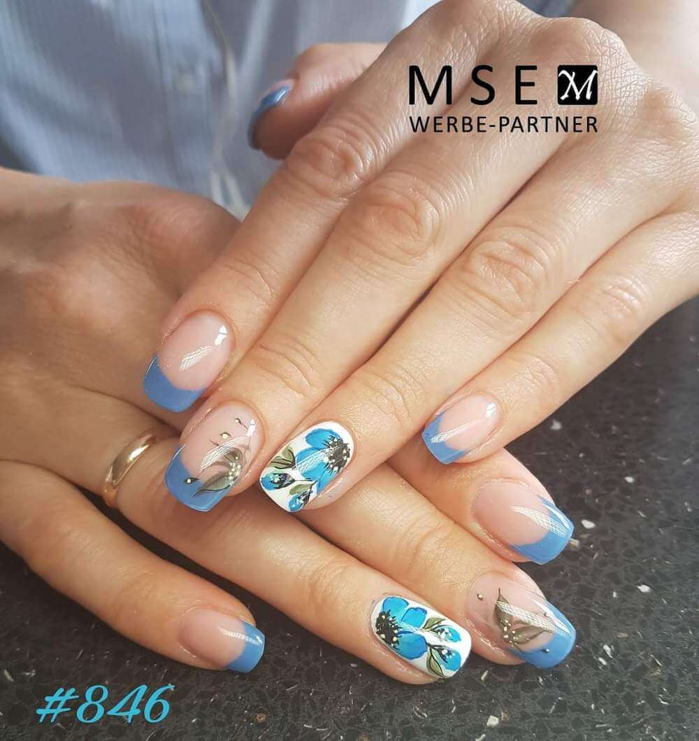 #846 Premium-PURE Color Gel 5ml Blau - MSE - The Beauty Company