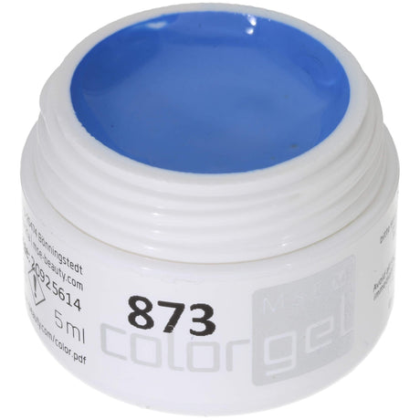 #873 Premium-PURE Color Gel 5ml Blau - MSE - The Beauty Company