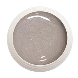 #925 Premium-GLITTER Color Gel 5ml Grau feines Multicolorglitter