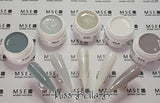 #925 Premium-GLITTER Color Gel 5ml Grau feines Multicolorglitter - MSE - The Beauty Company