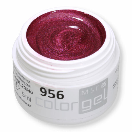 #956 EFFEKT Farbgel 5ml Violett mit multiglitter - MSE - The Beauty Company