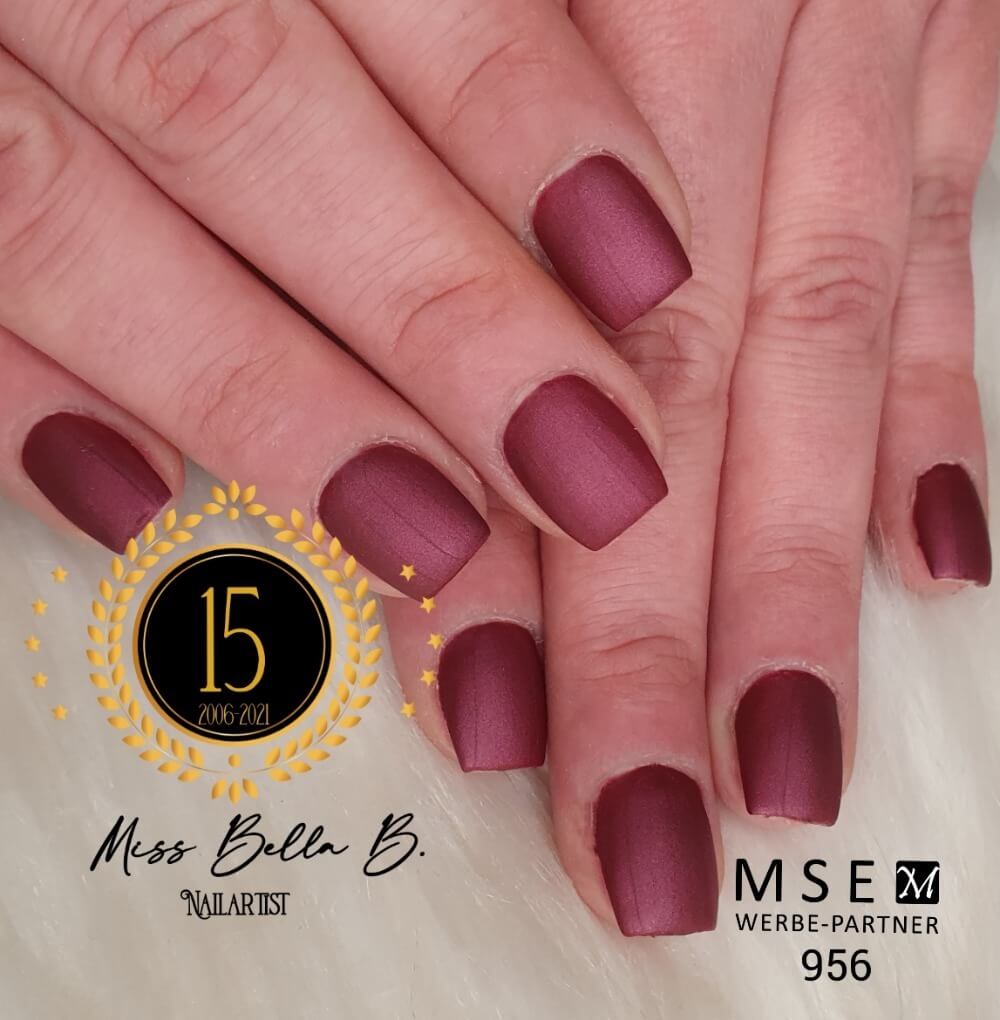 #956 EFFEKT Farbgel 5ml Violett mit multiglitter - MSE - The Beauty Company