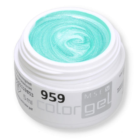 #959 EFFEKT Farbgel 5ml Grün mit grün blauem Schimmer - MSE - The Beauty Company