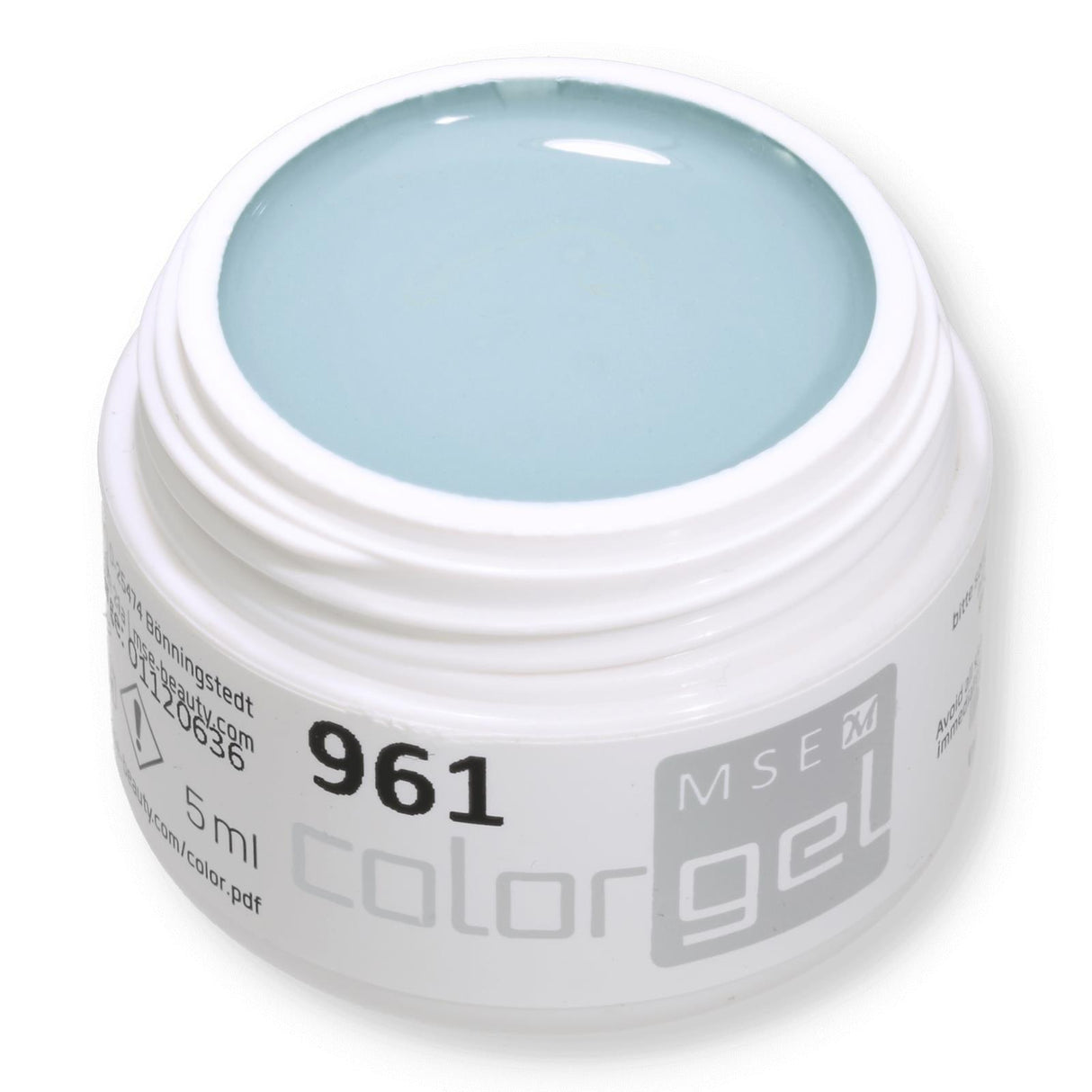 #961 PURE Farbgel 5ml grün grau - MSE - The Beauty Company