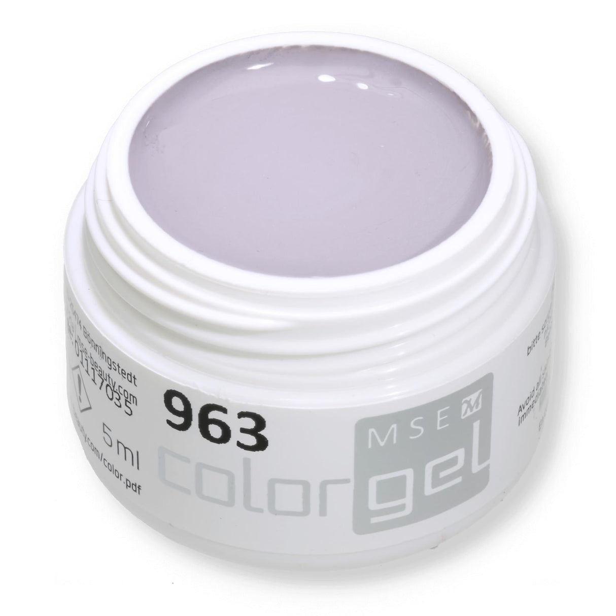 #963 PURE Farbgel 5ml grau Flieder - MSE - The Beauty Company