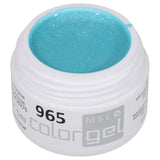 #965 EFFEKT Farbgel 5ml blau grün - MSE - The Beauty Company
