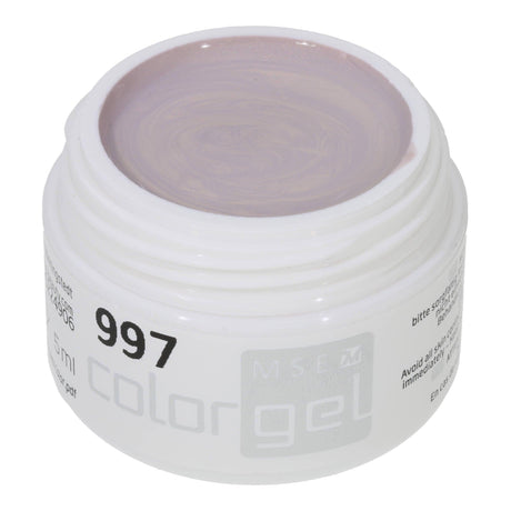 #997 EFFEKT Farbgel 5ml Grau - MSE - The Beauty Company