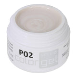#P-02 Mother of Pearl EFFEKT Color Gel 5ml Weiss - MSE - The Beauty Company