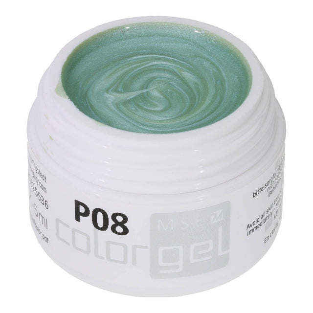 #P-08 Mother of Pearl EFFEKT Color Gel 5ml Gruen - MSE - The Beauty Company