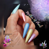 #P-11 Mother of Pearl EFFEKT Color Gel 5ml Blau - MSE - The Beauty Company