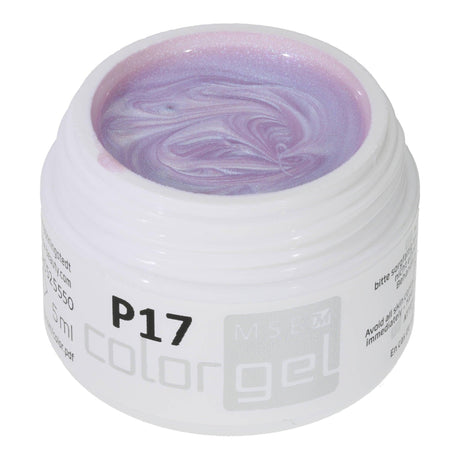 #P-17 Mother of Pearl EFFEKT Color Gel 5ml Weiss - MSE - The Beauty Company