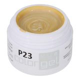 #P-23 Mother of Pearl EFFEKT Color Gel 5ml Gelb - MSE - The Beauty Company