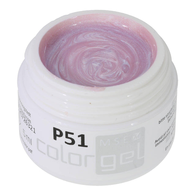 #P-51 Mother of Pearl EFFEKT Color Gel 5ml Violett - MSE - The Beauty Company