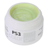 #P-53 Mother of Pearl EFFEKT Color Gel 5ml Gelb - MSE - The Beauty Company