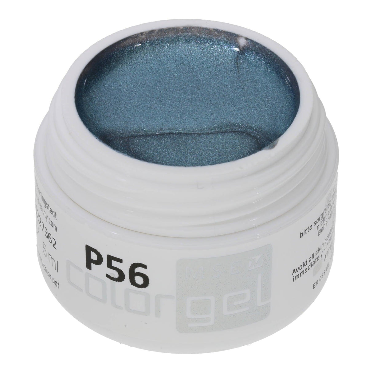 #P-56Mother of Pearl EFFEKT Color Gel 5ml Grau - MSE - The Beauty Company