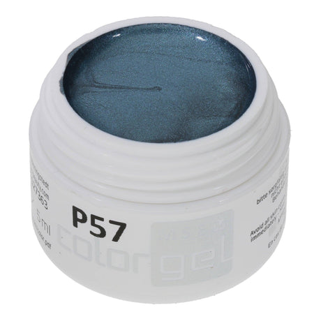 #P-57Mother of Pearl EFFEKT Color Gel 5ml Grau - MSE - The Beauty Company