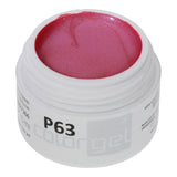 #P-63Mother of Pearl EFFEKT Color Gel 5ml Rot - MSE - The Beauty Company