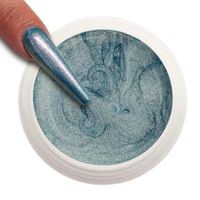 #S01 Premium-EFFEKT Color Gel 5ml blau-grün-rose changierend - MSE - The Beauty Company