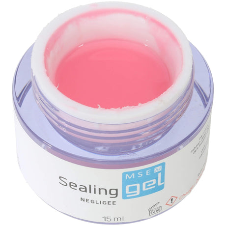 MSE Gel 195: Glanz Gel Negligé / Sealing Gel Negligé 15ml - MSE - The Beauty Company