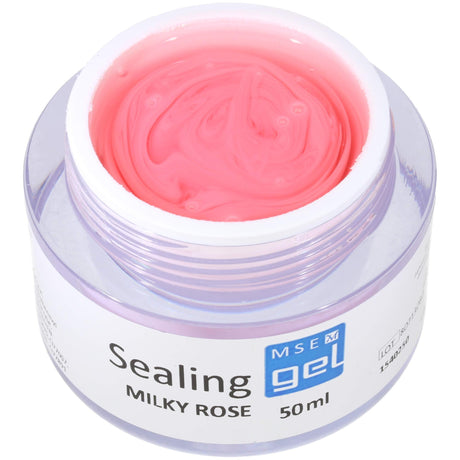 MSE Gel 402: Glanzgel rosa milky / Sealing milky rose 50ml - MSE - The Beauty Company