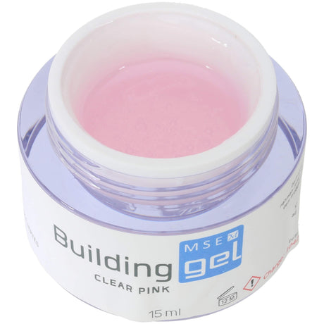 MSE Gel 603: Aufbaugel clear pink / Building clear pink 15ml - MSE - The Beauty Company