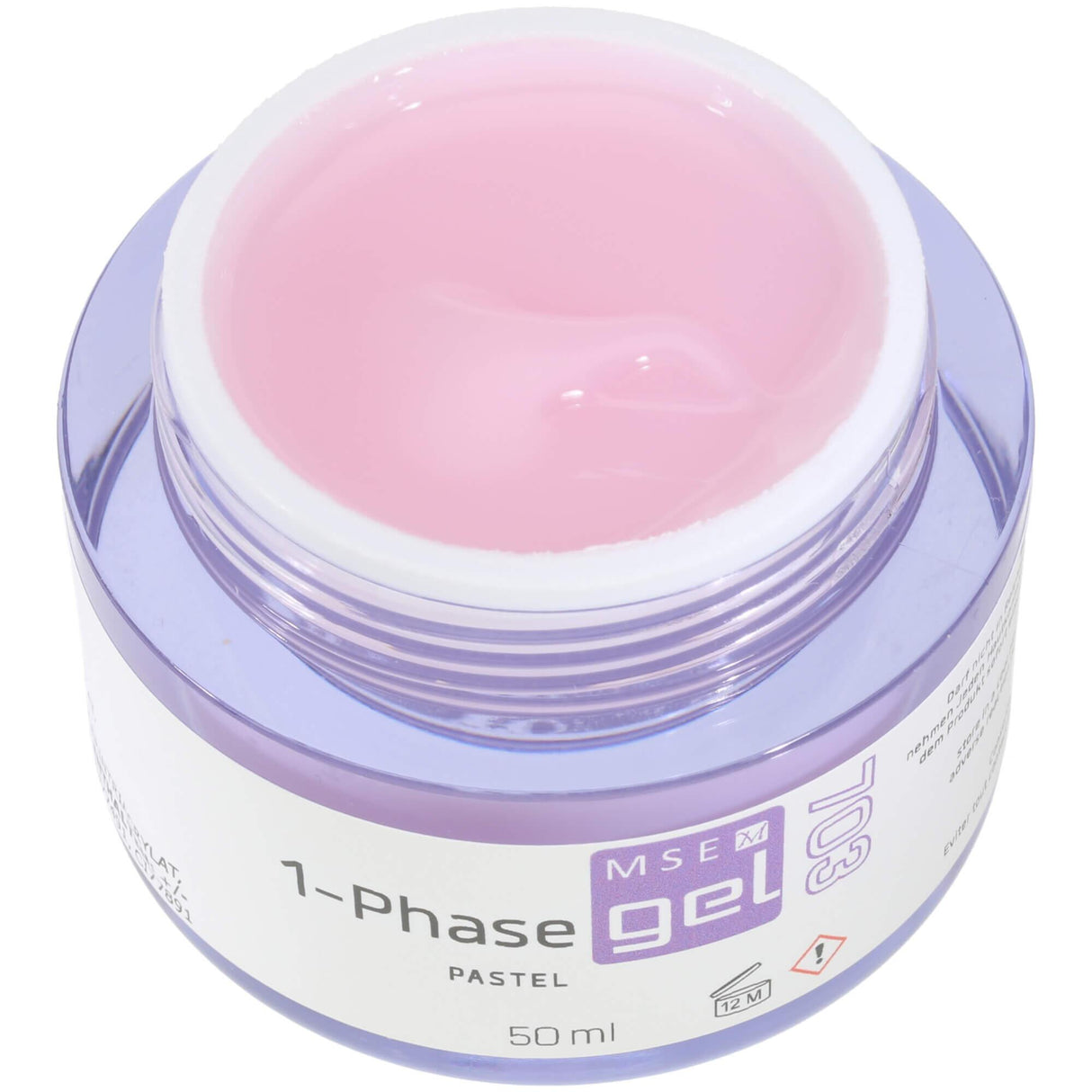 MSE Gel 703: 1-Phasengel Pastell / 1-Phase pastel 50ml - MSE - The Beauty Company