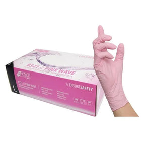 Nitrilhandschuhe, Gr. XL - Pink Wave - MSE - The Beauty Company